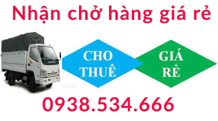 Xe tải chở thuê quận 6