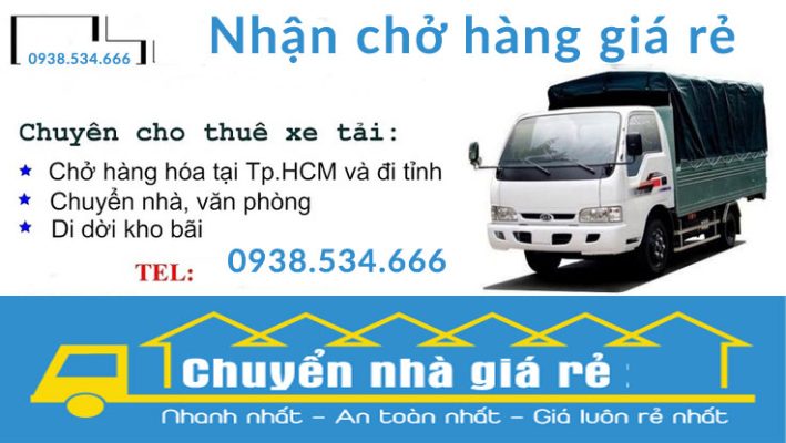 Dịch vụ vận chuyển nhỏ lẻ tại quận 12