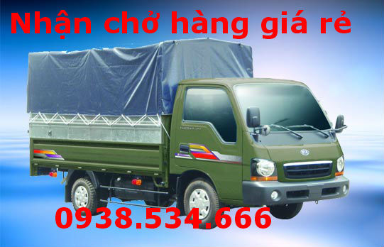 Nhận chở hàng thuê xe tải nhỏ tại quận 12