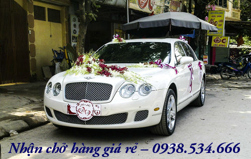 Dàn siêu sang Bentley rước dâu ở Thái Nguyên