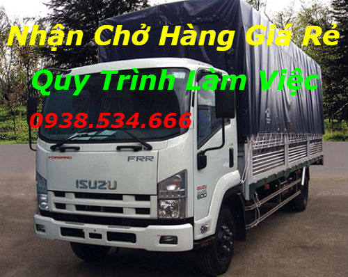 Quy Trình Làm Việc Của Nhận Chở Hàng Giá Rẻ